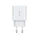Tech-Protect C20W 2x USB-C PD 20W charger with USB-C / USB-C cable - white