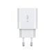 Tech-Protect C20W charger 2x USB-C PD 20W - white