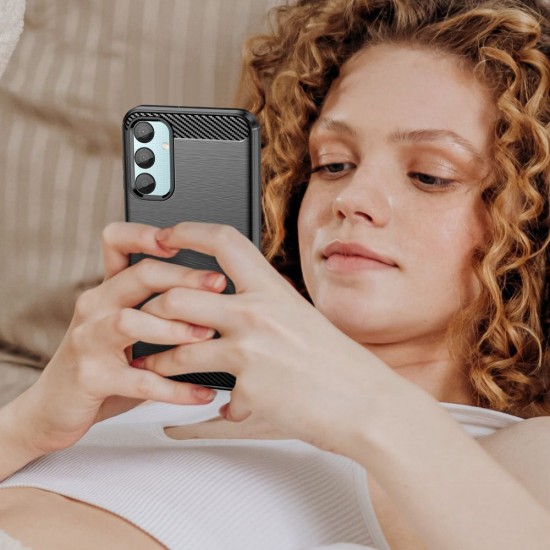 Tech-Protect TPUCarbon Case for Samsung Galaxy M15 5G - Black