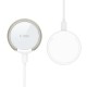 Tech-Protect QI15W-A33 Inductive Charger with MagSafe and Stand with USB-A / USB-C Cable - White