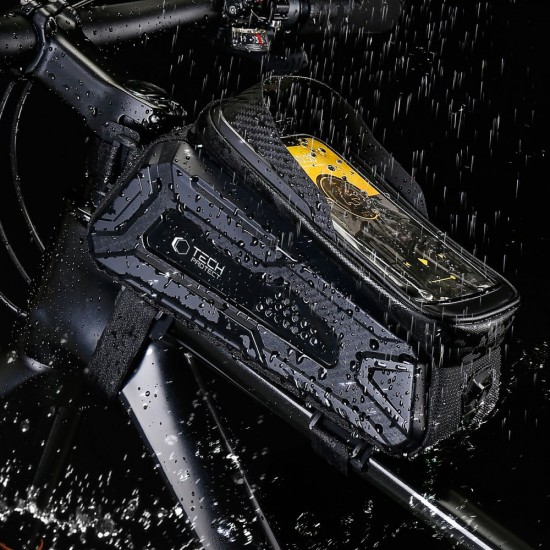 Tech-Protect V2 Bike Bag with Phone Space 1.2l - Black