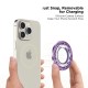 Tech-Protect MMR200 magnetic holder / ring with MagSafe - purple with crystals