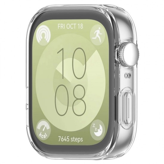 Tech-Protect Defense360 Case for Huawei Watch Fit 3 - Transparent