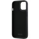 DKNY 3D Rubber Repeat Pattern case for iPhone 15 Plus - black
