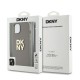 DKNY Wrist Strap Stock Logo case for iPhone 15 Plus - beige