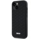 DKNY 3D Rubber Repeat Pattern case for iPhone 15/14/13 - black