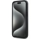 DKNY 3D Rubber Repeat Pattern case for iPhone 15/14/13 - black
