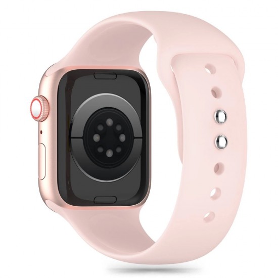 Tech-Protect Silicone Strap for Apple Watch 4 / 5 / 6 / 7 / 8 / 9 / SE (38 / 40 / 41 mm) - Pink