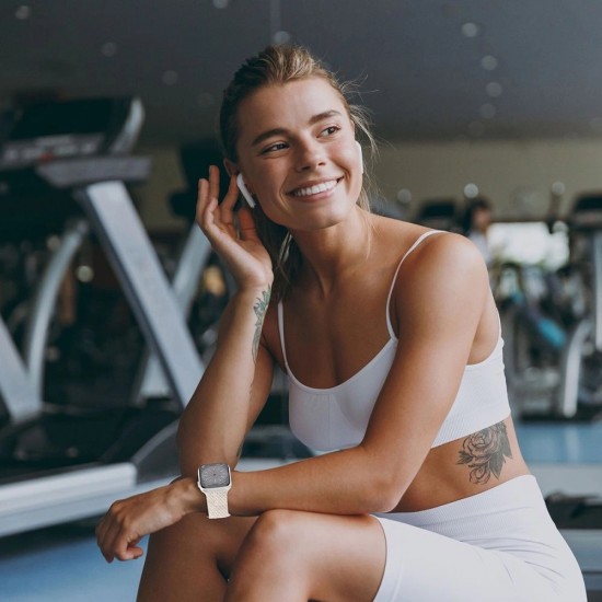 Tech-Protect Nylonmag Strap for Apple Watch 4 / 5 / 6 / 7 / 8 / 9 / SE / Ultra 1 / 2 (42 / 44 / 45 / 49 mm) - Blue