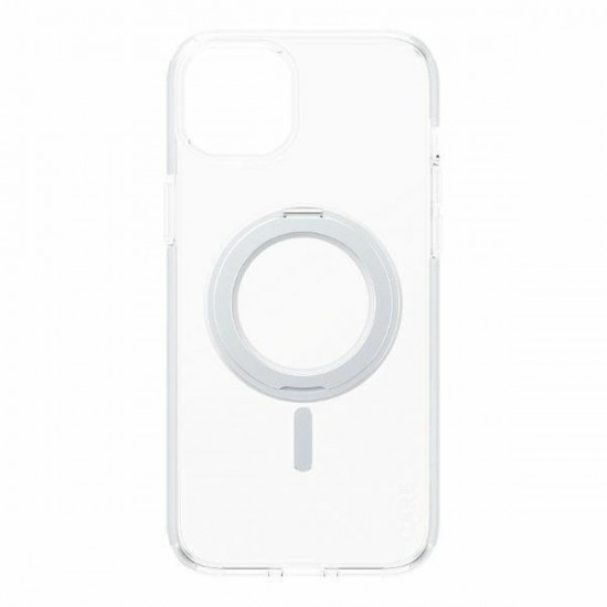 CARE by PanzerGlass Kickstand Case MagSafe for iPhone 15 Plus - silver