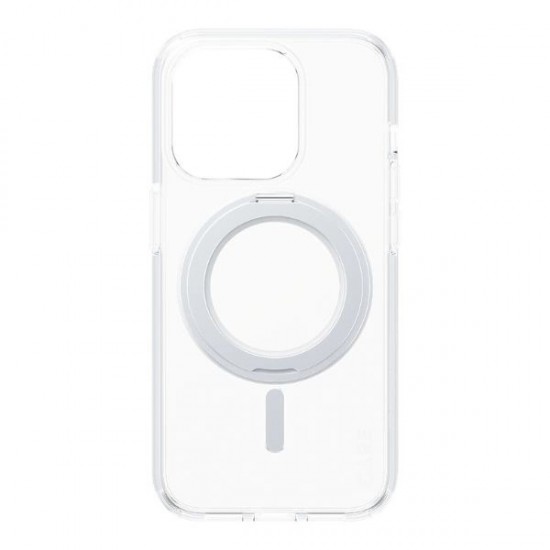 CARE by PanzerGlass Kickstand Case MagSafe for iPhone 15 Pro - silver