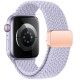 Tech-Protect Nylonmag Strap for Apple Watch 4 / 5 / 6 / 7 / 8 / 9 / SE (38 / 40 / 41 mm) - Purple