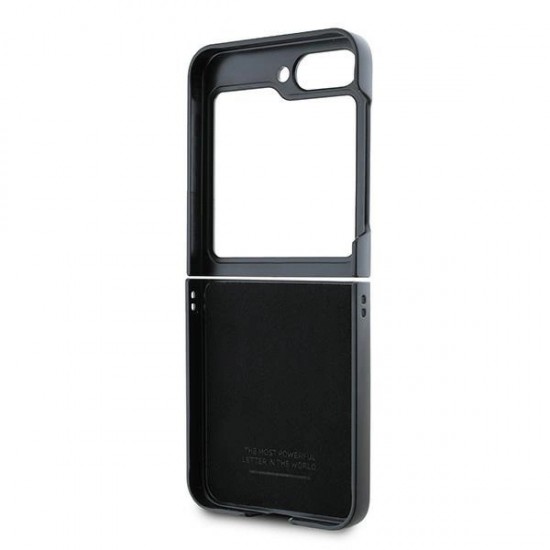 BMW Carbon Blue Line Case for Samsung Galaxy Z Flip 6 - Black