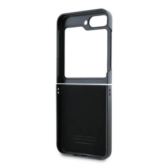 BMW Carbon Tricolor Case for Samsung Galaxy Z Flip 6 - Black