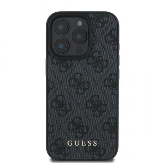 Guess 4G Classic Case for iPhone 16 Pro Max - Black