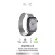 Puro Milanese Stainless Steel Strap for Apple Watch 42 / 44 / 45 / 49 mm - Silver