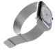 Puro Milanese Stainless Steel Apple Watch Band 38/40/41mm - Silver