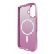 Puro Gradient MagSafe Silicone Case for iPhone 16 - Pink