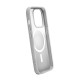 Puro Gradient MagSafe Silicone Case for iPhone 15 Pro Max - Silver