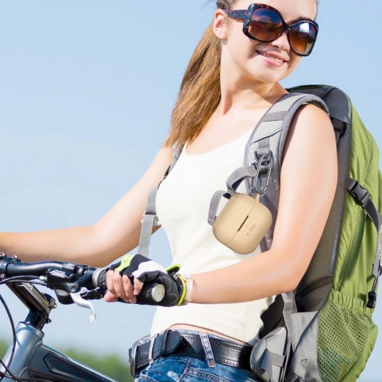 Tech-Protect Silicone Hook Case for Samsung Galaxy Buds 3 / 3 Pro - Black