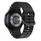 Tech-Protect Silicone Sport Strap for Samsung Galaxy Watch 4 / 5 / 5 Pro / 6 / 7 / FE - Black