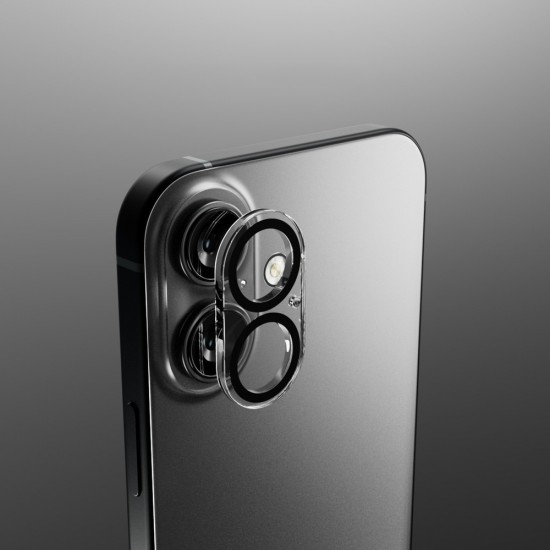 SBS Active Camera Lens D3O Tempered Glass for iPhone 16 / 16 Plus