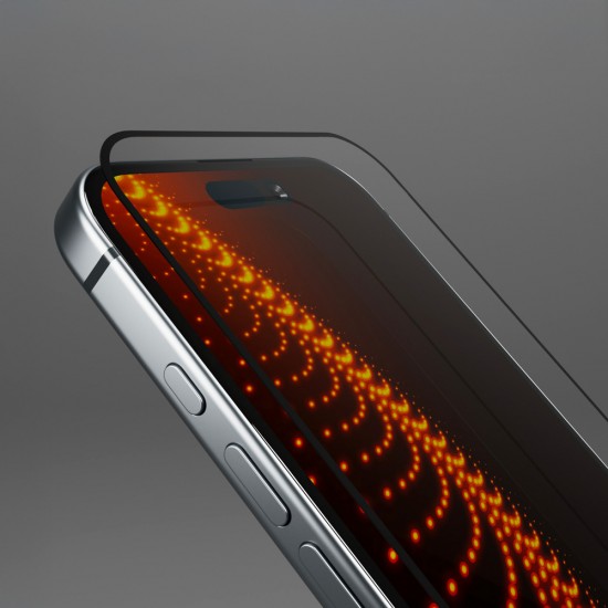 SBS Tempered Glass D3O with frame for iPhone 16 Pro