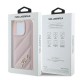 Karl Lagerfeld Quilted Signature iPhone 16 Pro Max Case - Pink