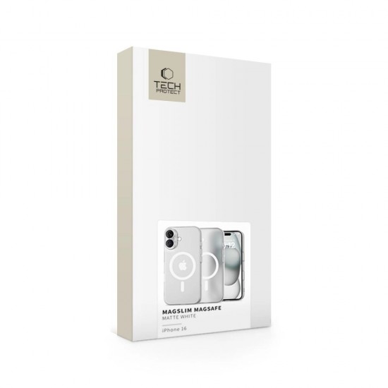 Tech-Protect MagSlim MagSafe iPhone 16 Case - Black