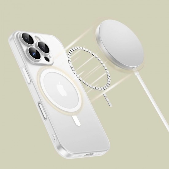 Tech-Protect MagSlim MagSafe Case for iPhone 16 Pro - White
