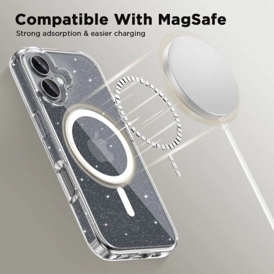 Tech-Protect FlexAir Hybrid MagSafe iPhone 16 Case - Clear