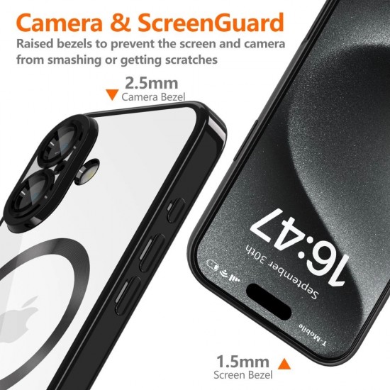 Tech-Protect MagFlex MagSafe iPhone 16 Case - Black