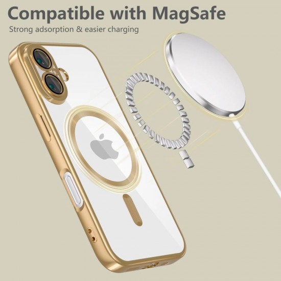 Tech-Protect MagFlex MagSafe iPhone 16 Case - Gold