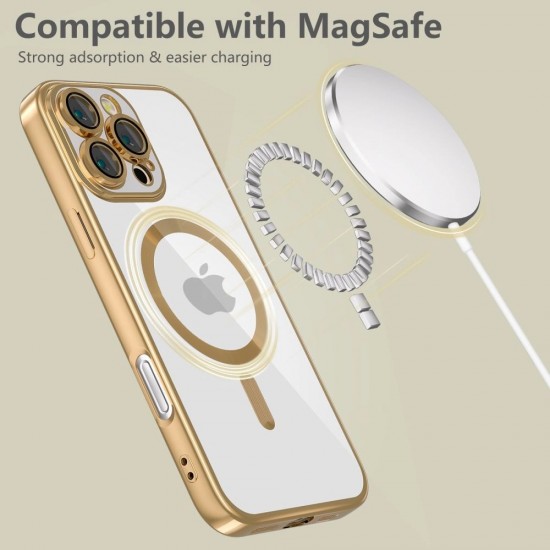 Tech-Protect MagFlex MagSafe iPhone 16 Pro Case - Gold