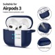Tech-Protect Silicone Hook Case for Apple AirPods 3 - Blue