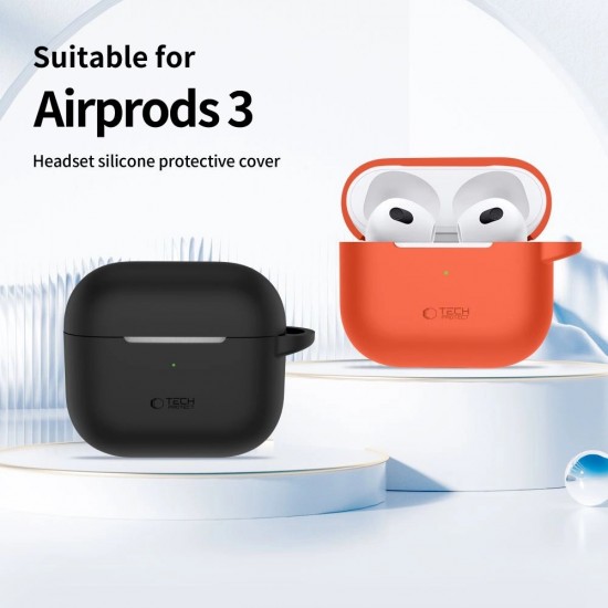 Tech-Protect Silicone Hook Case for Apple AirPods 3 - Blue