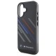 BMW Motosport IML Random Stripes iPhone 16 Plus Case - Black