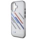 BMW Motosport IML Random Stripes iPhone 16 Case - Gray