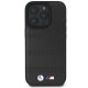 BMW M Perforated And Stitched Line MagSafe case for iPhone 16 Pro - black
