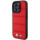 BMW M Perforated And Stitched Line MagSafe case for iPhone 16 Pro - red