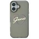 Guess IML Heart Case for iPhone 16 Plus - Black