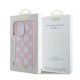 Guess Peony Script Logo MagSafe iPhone 16 Pro Case - Pink