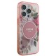 Guess IML Flower & Tonal Circle MagSafe iPhone 16 Pro Max Case - Pink