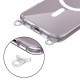 Tech-Protect FlexAir Chain MagSafe iPhone 16 Case - Clear + 2 Lanyards (Black & Taupe)