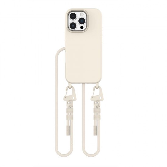 Tech-Protect MagNecklace MagSafe Case for iPhone 16 Pro Max - Beige