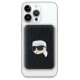 Karl Lagerfeld Powerbank inductive KLPB5FPGKSKIHK 16W 5000mAh black/black Karl Head Pin MagSafe