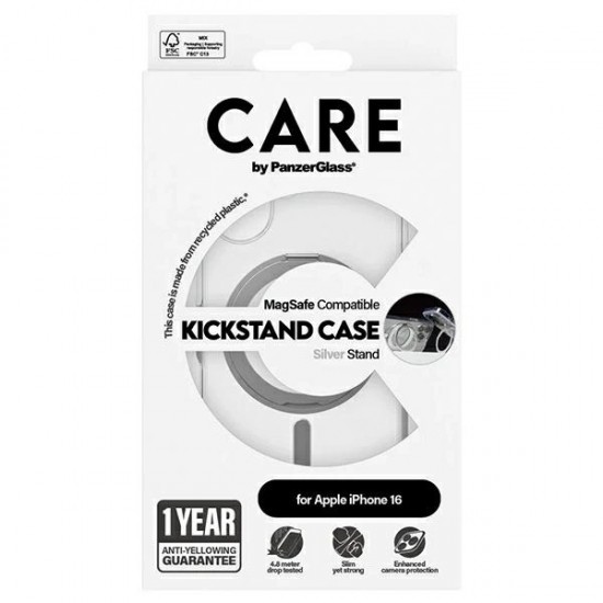 CARE by PanzerGlass Feature Kickstand Case iPhone 16 6.1