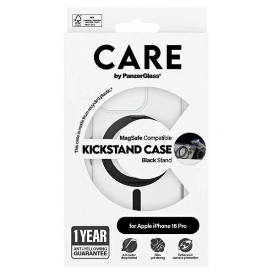 CARE by PanzerGlass Feature Kickstand Case iPhone 16 Pro 6.3