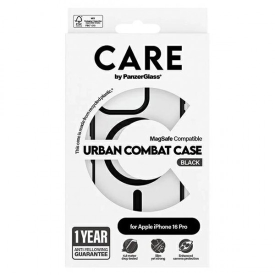 CARE by PanzerGlass Flagship Urban Case iPhone 16 Pro 6.3