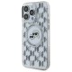Karl Lagerfeld IML Monogram Karl & Choupette Head MagSafe iPhone 16 Pro Case - Clear